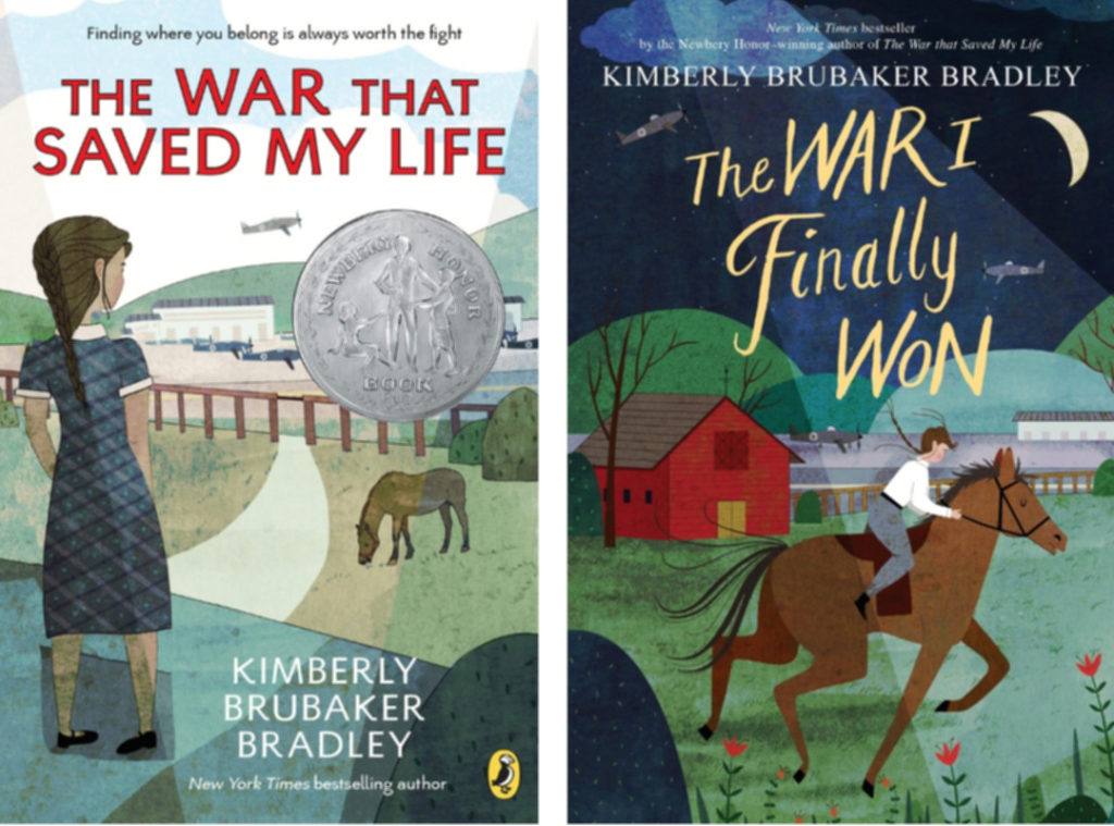 The War That Saved My Life and The War I Finally Won book covers