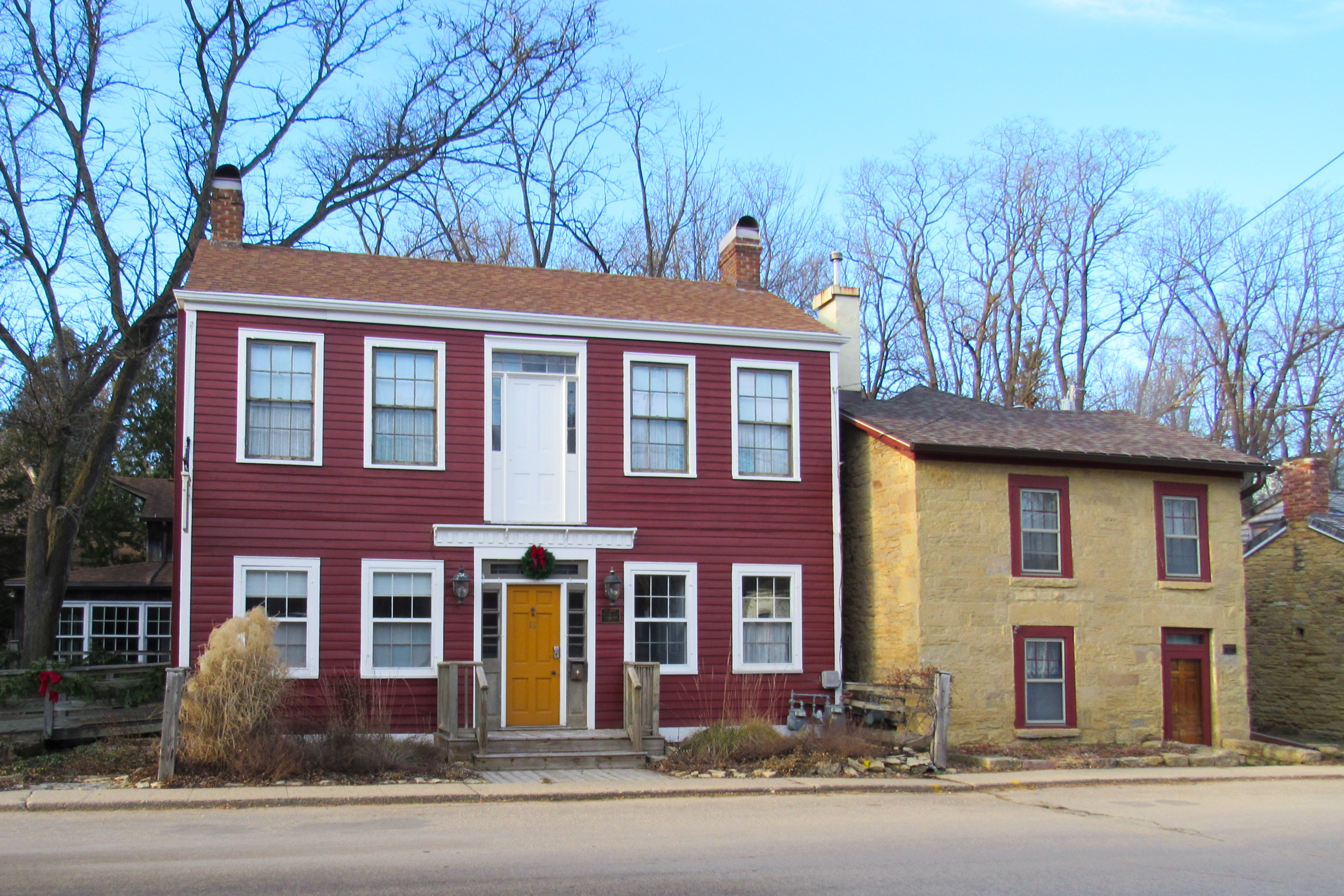 A Winter Visit to Storybook Mineral Point