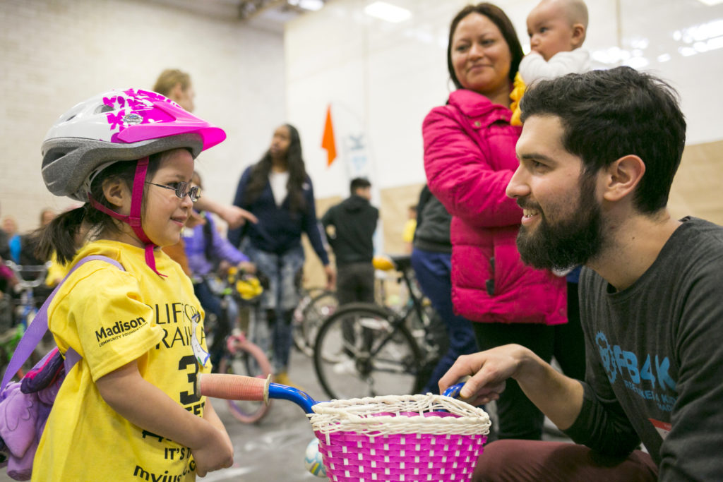 Bikes are given away to kids through the Madison nonprofit Free Bikes 4 Kidz.