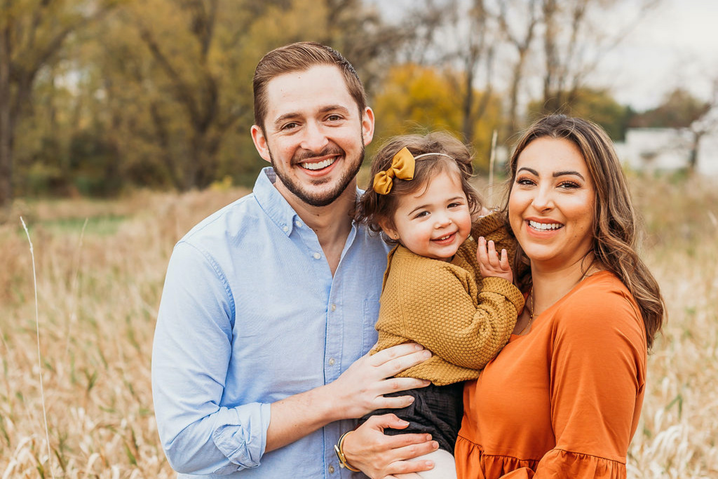 The Blanchard family in Brookfield, Wisconsin.