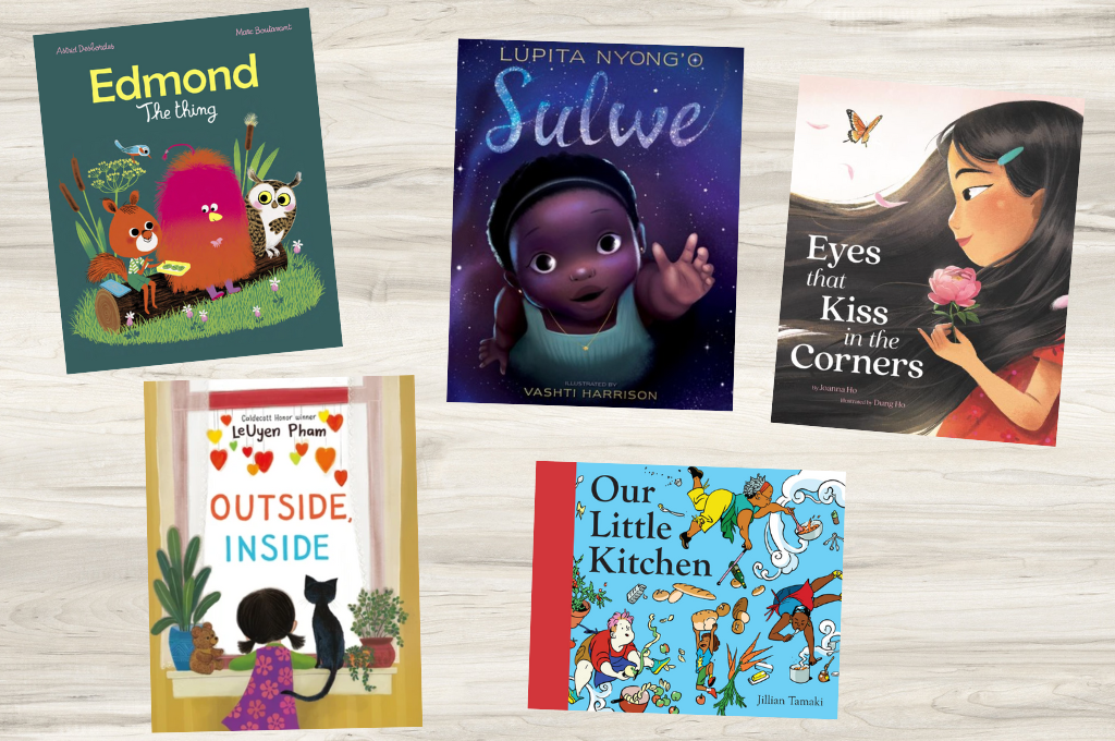 Five children's books chosen by Margaret Leonard of Dotters Books that exemplify kindness.