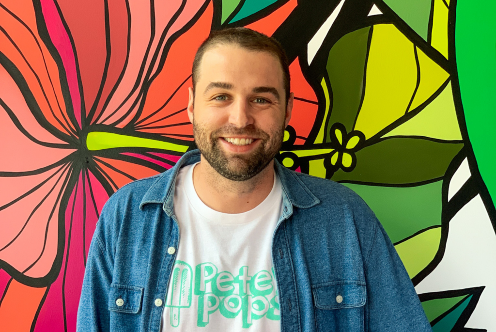 Pete Cooney, owner of Pete's Pops in Milwaukee, Wisconsin.