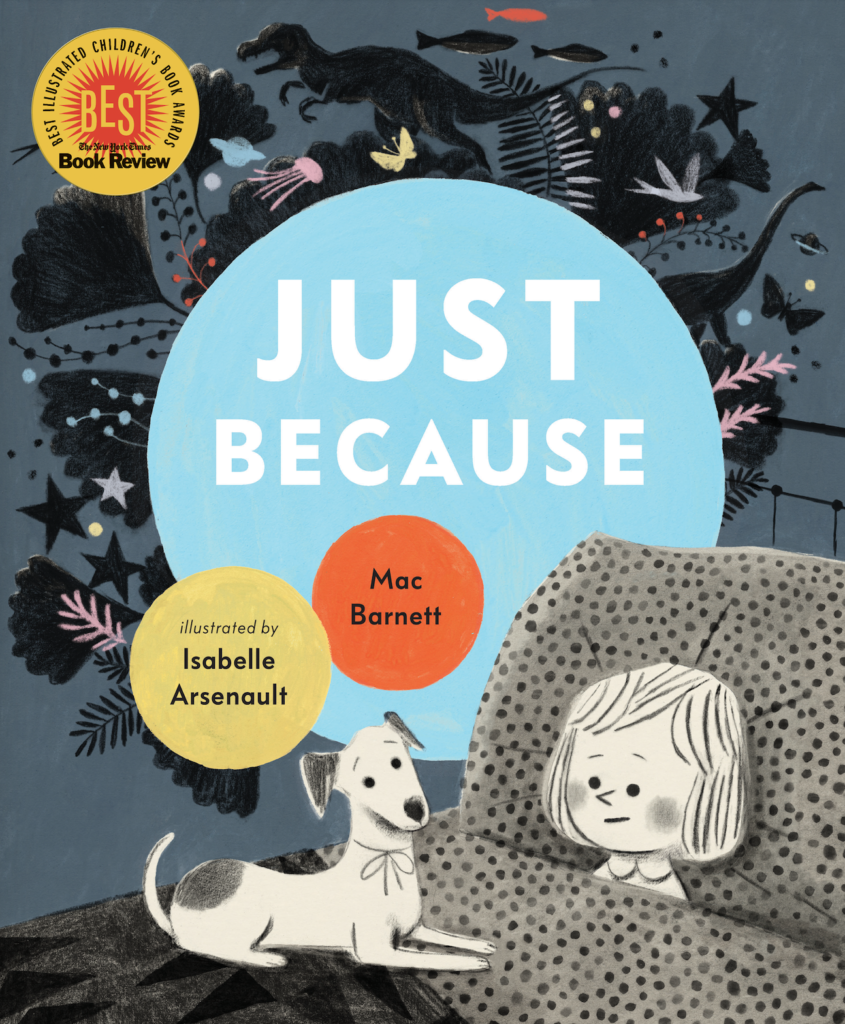 Cover of "Just Because" book by Mac Barnett.